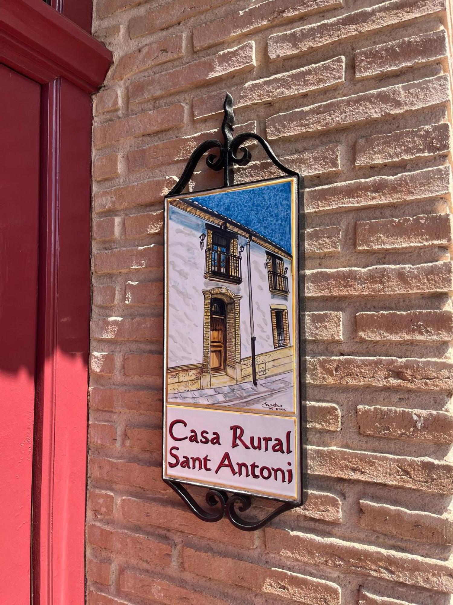 Casa Rural Sant Antoni Biar Buitenkant foto